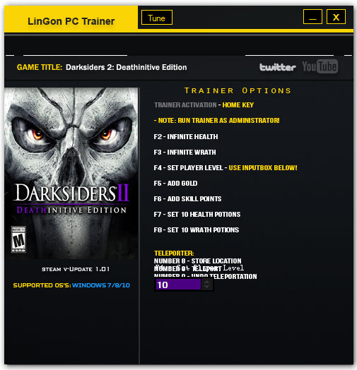 暗黑血统2终极版游戏修改器绿色版