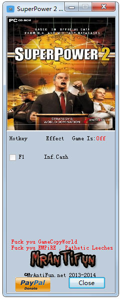 超级力量2游戏修改器V1.5.1绿色版