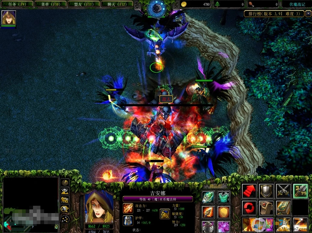 伏魔战记3.9j多箱子版|魔兽地图:伏魔战记3.9J多箱子绿色版