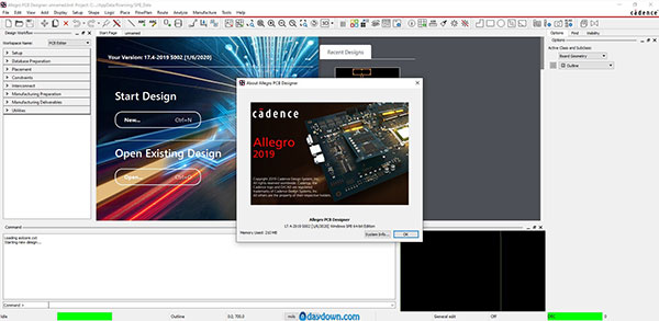 Cadence OrCAD电路图设计软件v17.40.003破解版