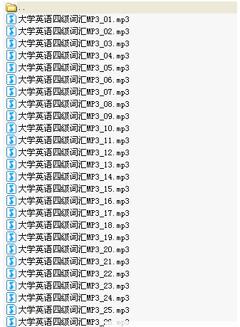 英语四级词汇大全MP3|大学英语四级词汇MP3合集下载（附TXT版）