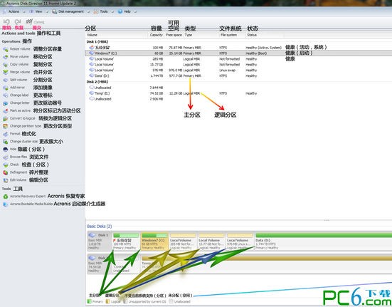 ADDS分区工具下载(Acronis Disk Director) v11.0免费版