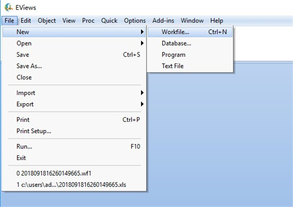 EViews(计量经济学软件)