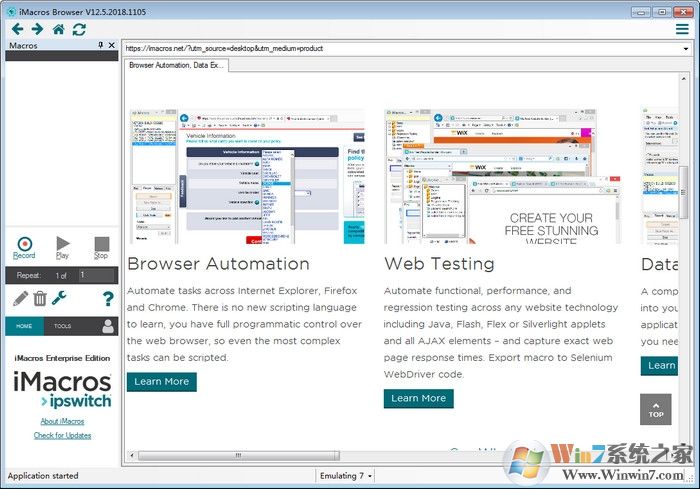IMacros(网页自动化工具)V12.6.505.4525免费版