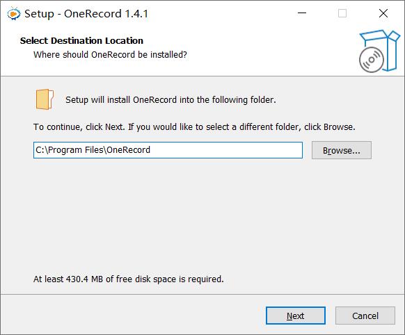 OneRecord一号录播(直播录制工具) V1.4.1 免费安装版