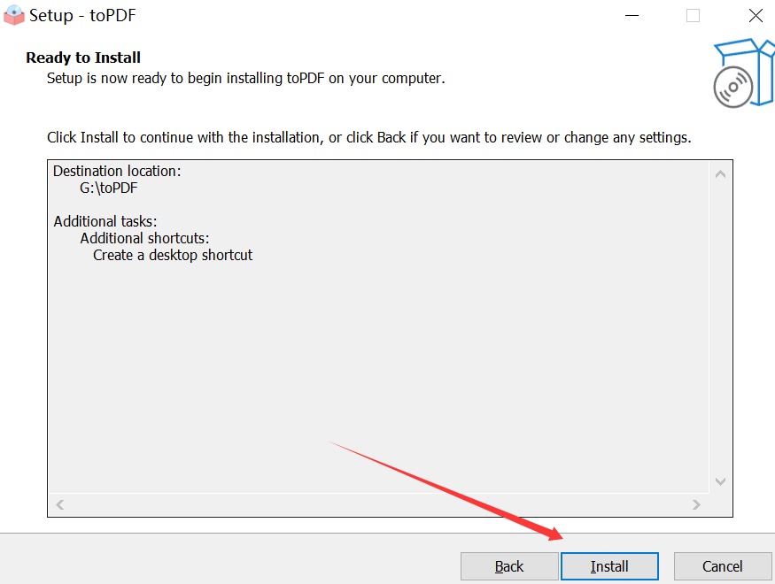 toPDF(文件转pdf格式工具)V1.5.2 中文安装版