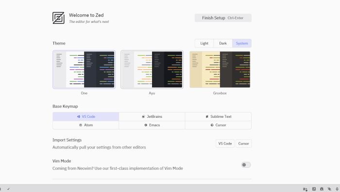 Zed代码编辑器v0.215.3 官方安装版 
