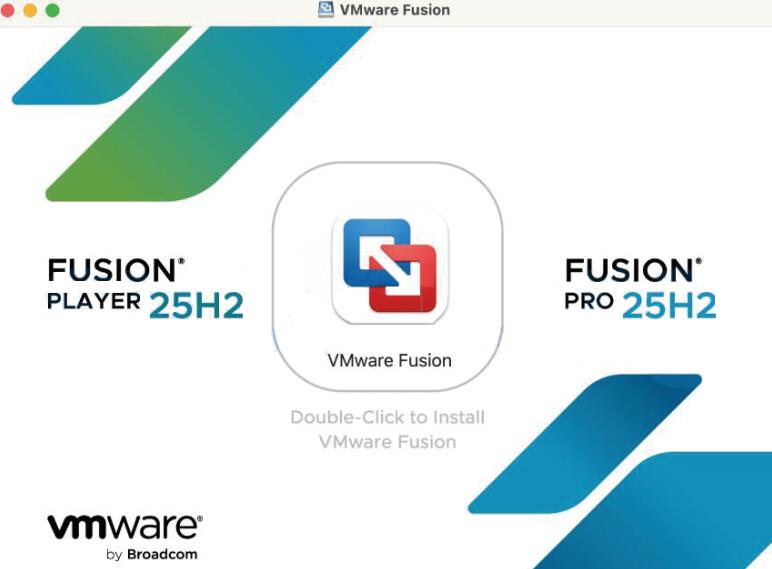Mac虚拟机VMWare Fusion 25H2 Pro/Player v25H2-24995814 官方免费版