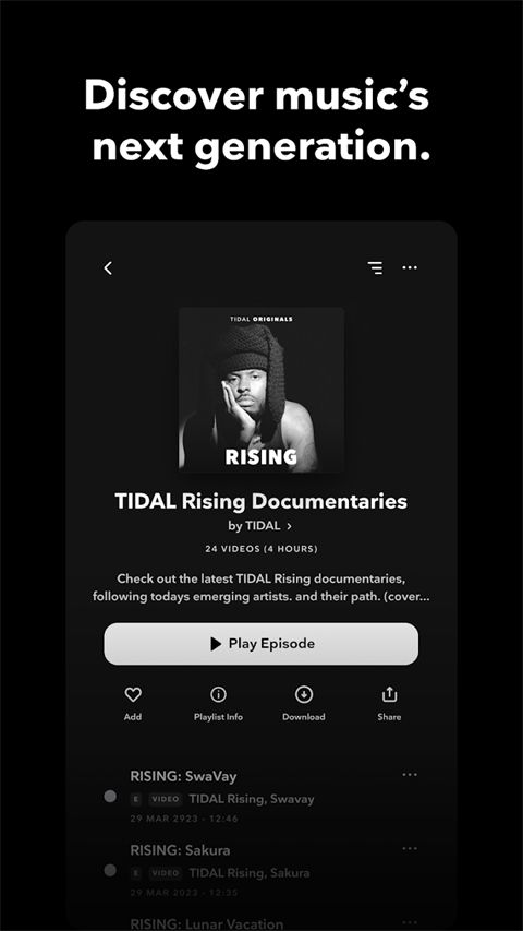 tidal(潮汐音乐软件) v2.153.0 安卓版