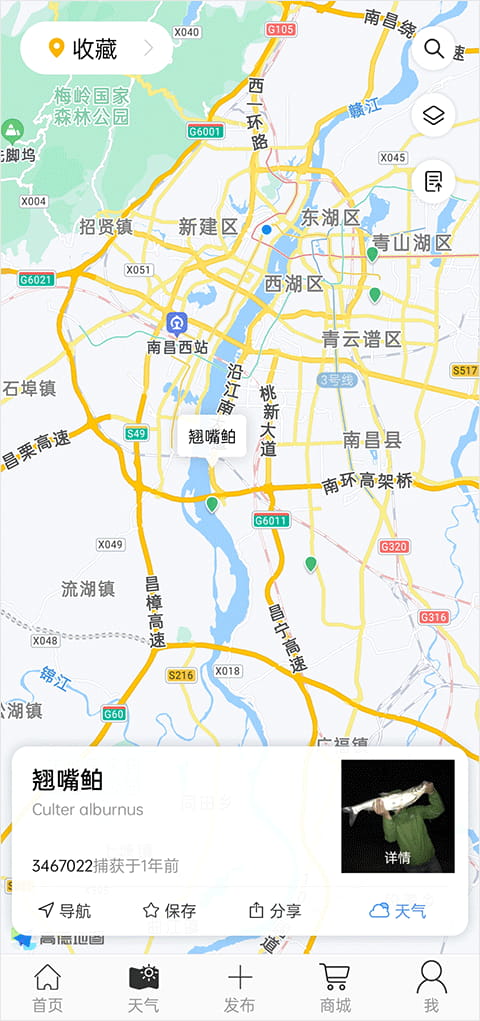 渔获(找钓点查天气) v4.7.6  苹果手机版