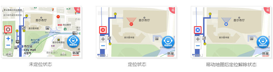 韩巢韩国地图(中文版韩国地图) v1.3.7 苹果手机版