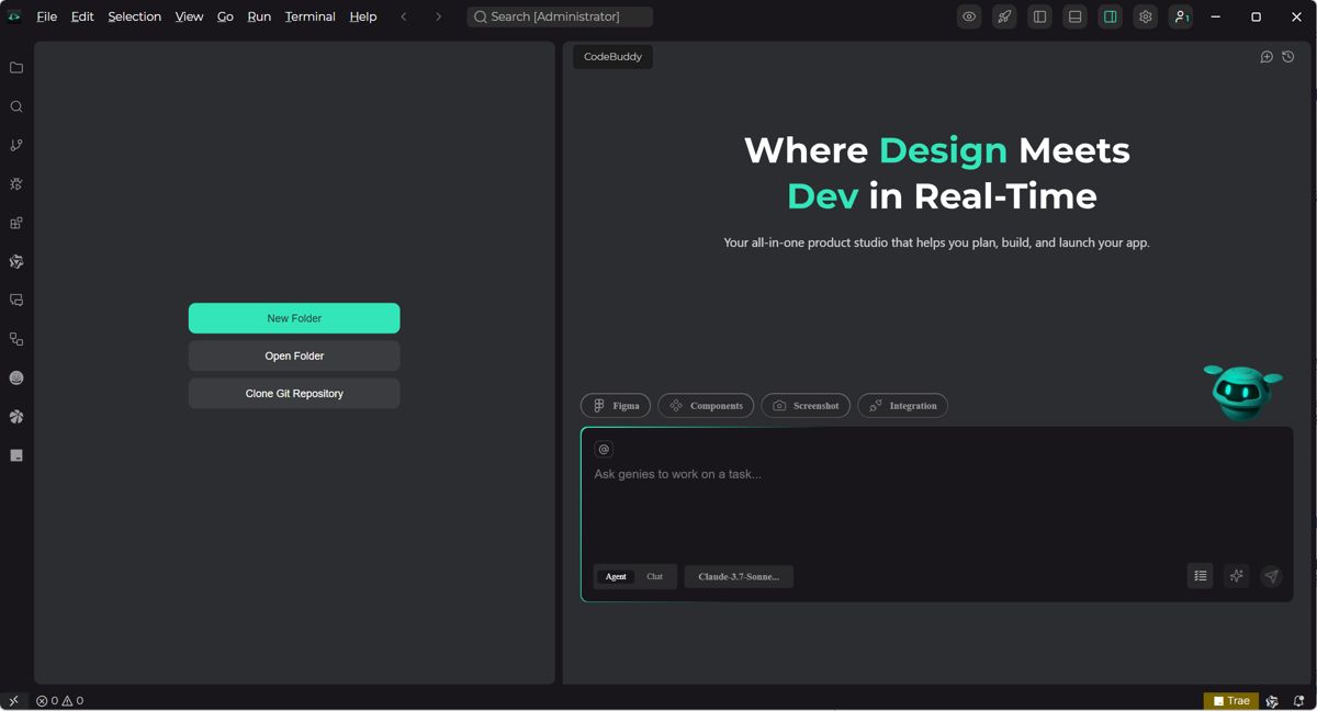 AI智能编程工具 腾讯CodeBuddy IDE v0.1.14 官方安装版