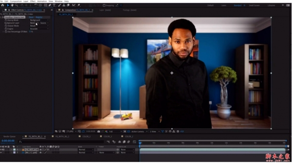 AE/PR人工智能视频背景抠像工具Goodbye Greenscreen V2.1.1 Mac 免费版