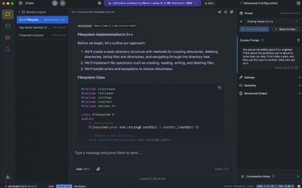 DeepSeek-R1本地部署离线模型LM Studio v0.3.37 Mac 官方中文版