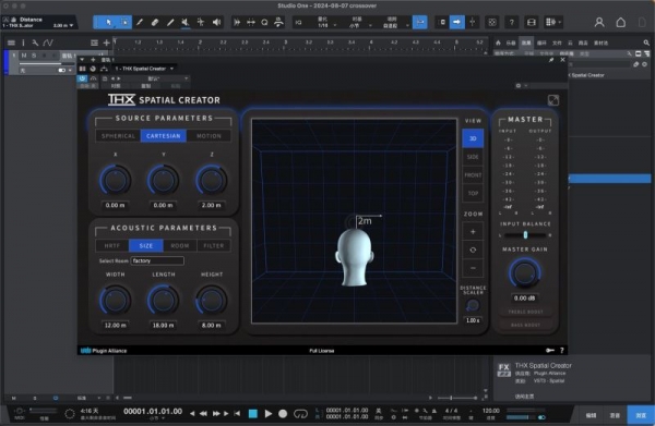 Plugin Alliance THX Spatial Creator(3D空间音频插件) Mac v1.1.0 一键免费安装版
