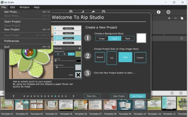 照片撕裂边框效果等 JixiPix Rip Studio v1.1.23 (x64) 多语便携绿色版