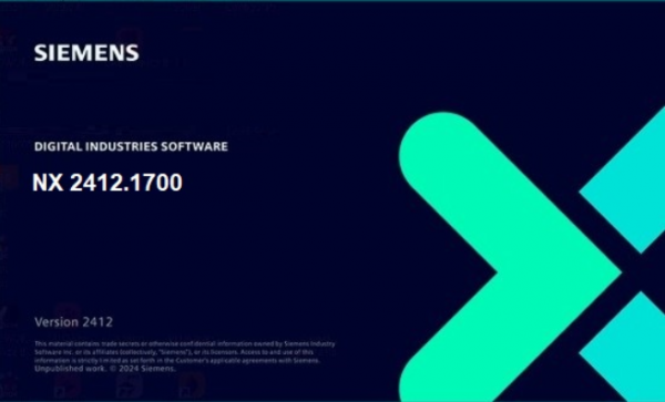 Siemens NX 2412 Build 8900 (NX 2412 Series) Win64 中文完整授权版(附教程)