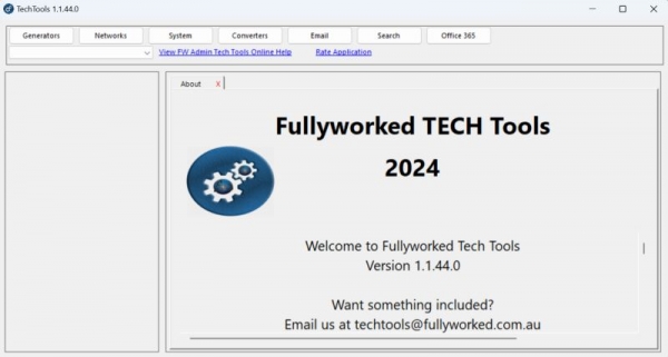 Fullyworked TECH Tools Pro系统技术工具包 v2026 v1.1.44.0 专业绿色免费版