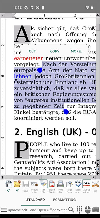 Openoffice(移动办公编辑软件) v5.5.1 安卓版