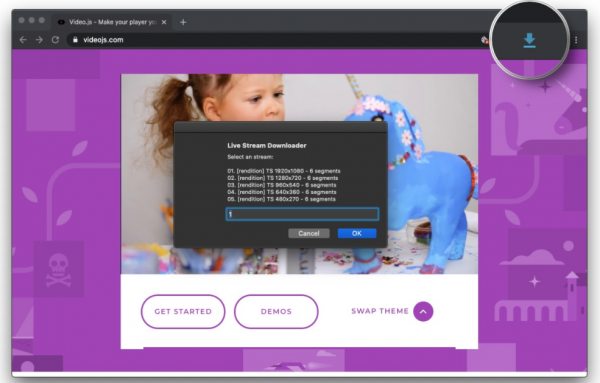 Live Stream Downloader(M3U8流媒体插件) v0.5.6 Chrome扩展插件