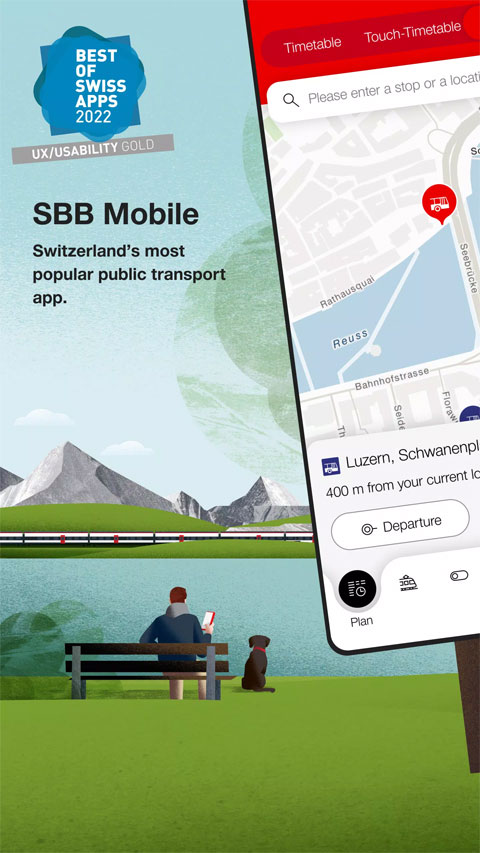 sbb mobile(公共交通应用程序) v12.27.0.87 安卓版