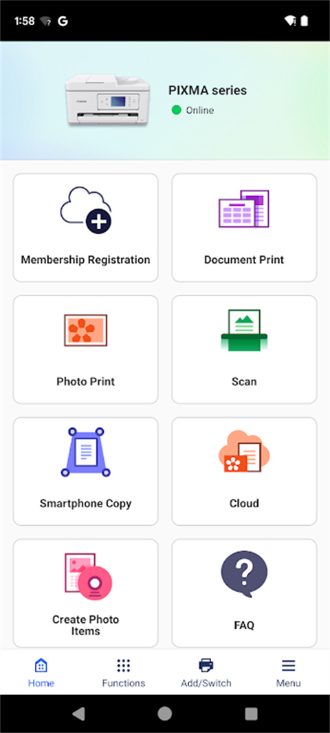 佳能打印 v3.6.0 免费安卓版