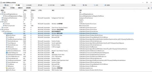 火绒剑 HRSword v5.1 绿色免费版