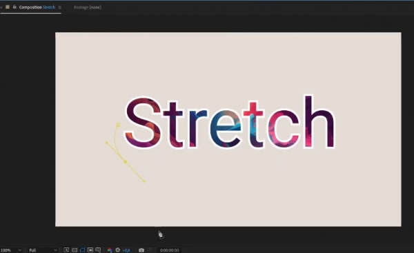 AE蒙版路径画面像素拉伸变形拖尾视觉特效插件AEscripts Stretch V1.0a Win汉化版