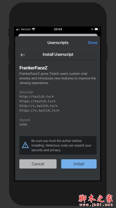 Userscripts(用户脚本和样式管理器)v1.8.4 苹果手机版