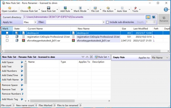 Rons Renamer(文件批量重命名工具) v2023.8.11.1527 安装免费版 附教程