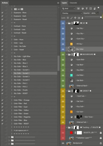 AI智能修图调色增强PS动作AI Enhance Pro – Intelligent Photoshop Actions 中文版