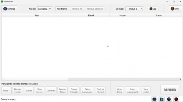 Blender独立渲染管理器 B-Renderon V3.1 Win中文免费版