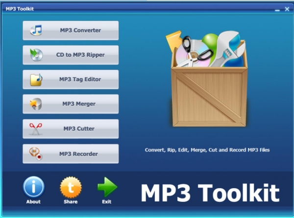 超强功能超全Mp3工具包 MP3 Toolkit v1.6.5 绿色便携版