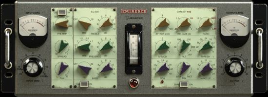 复古通道条插件 Acustica Audio Eminence Mac v2023 VST/AU/AAX免费安装版