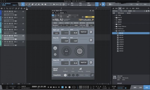TBProAudio ABLM(音频增益控制插件) v2.2.4 免费安装版 附图文安装教程