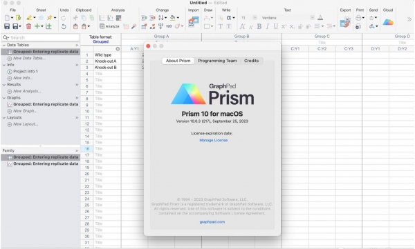 GraphPad Prism 10 for Mac(统计分析绘图软件) v10.2.0 授权苹果版