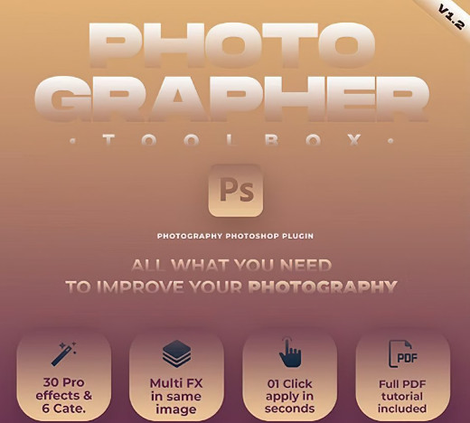 PS插件摄影师调色工具箱 Photographer ToolBox v1.3 免费汉化版