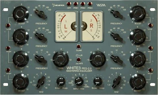 Acustica Audio White 3 2023 母带处理插件套装 VST/VST3/AAX插件