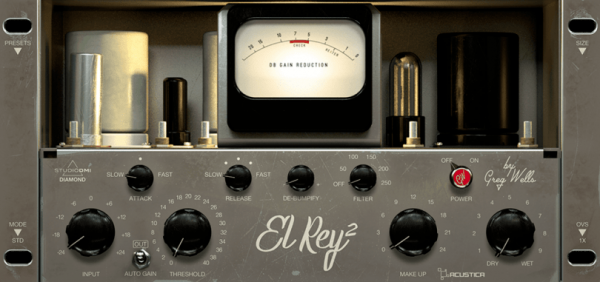 音染压缩器插件Acustica Audio El Rey 2 2023 VST/VST3/AAX R2R安装免费版