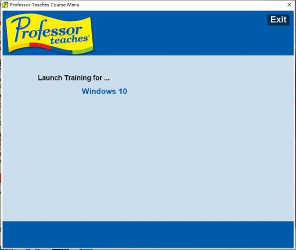 Professor Teaches Windows 10(Win10培训软件) v5.0 免费版