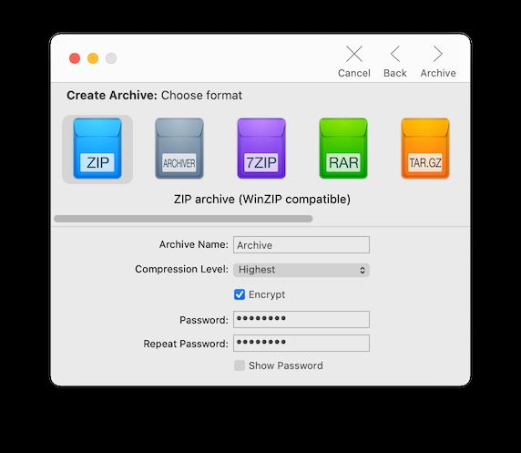 Incredible Bee Archiver(苹果电脑全能解压缩工具) Mac v4.0 免费安装版