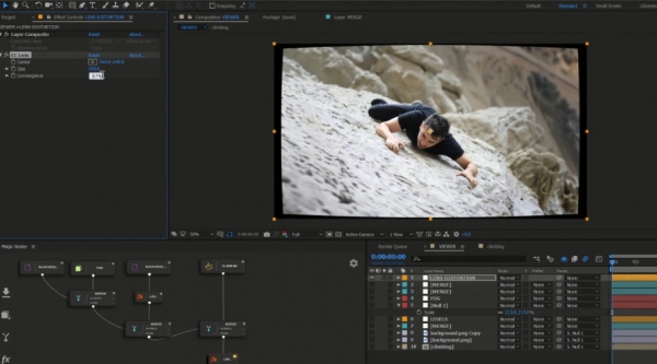 AE节点式图层特效合成操作扩展脚本Hollywoodillusion Magic Nodes v2.0.1 免费版