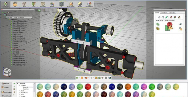 三维场景图形设计软件Simlab Composer v10.11 绿色免费版 64位