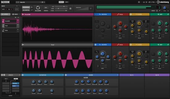 鼓乐器设计工具 Steinberg Backbone Mac v1.6.0 一键免费安装注册版
