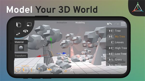 Prisma3D建模(3D模型制作器) v2.1.1 安卓版