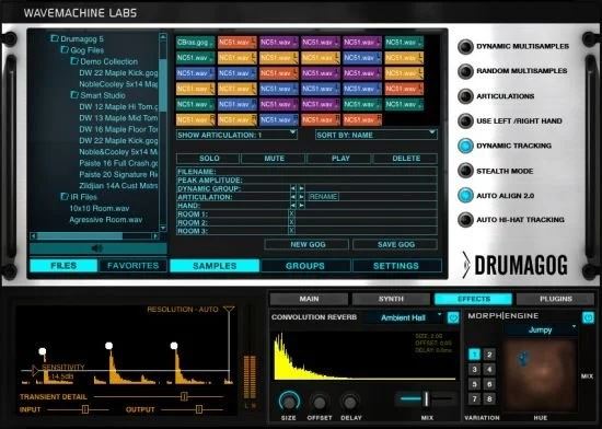 WaveMachine Labs Drumagog(鼓声轨道音频插件) v5.4.0 免费版 附安装教程