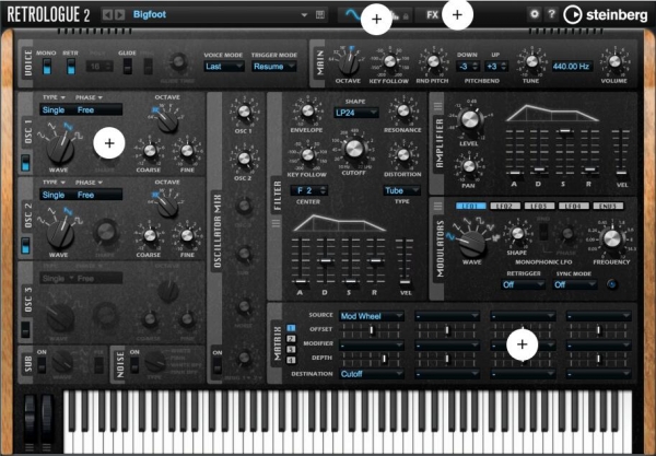 Steinberg Retrologue2(反向虚拟模拟合成器) v2.4.0 一键免费安装版