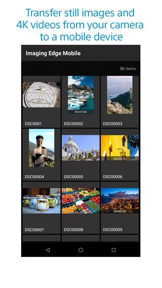 索尼相机连接(imaging edge mobile)数据传输软件 v7.8.2 安卓手机版