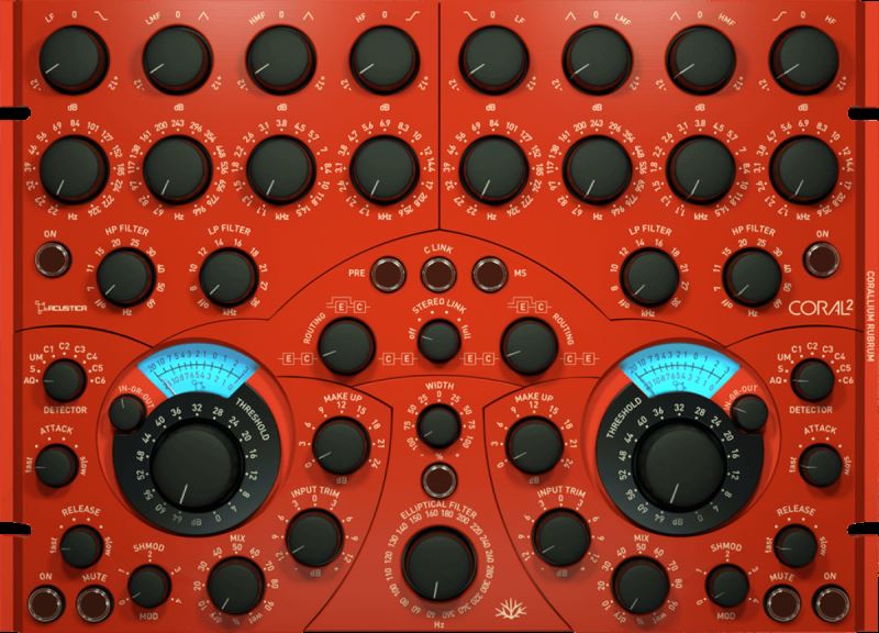 Acustica Audio Coral 2 v2023 AU/R2R/VST/VST3插件 苹果电脑免费版