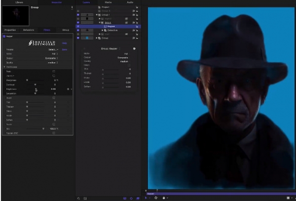 FCPX一键AI智能自动快速去背景抠像工具 Sheffield Softworks Keyper 2.0 免费版